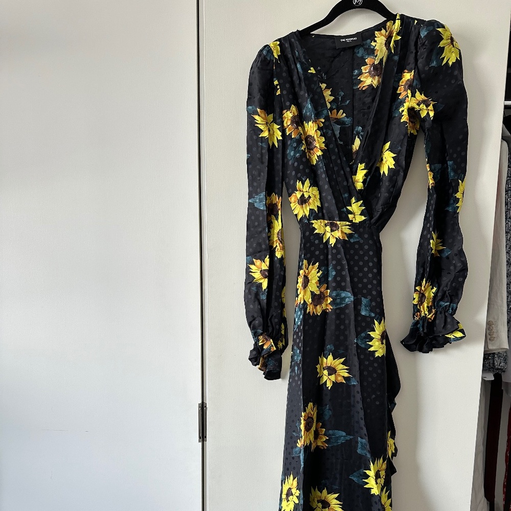 The Kooples maxi wrap dress